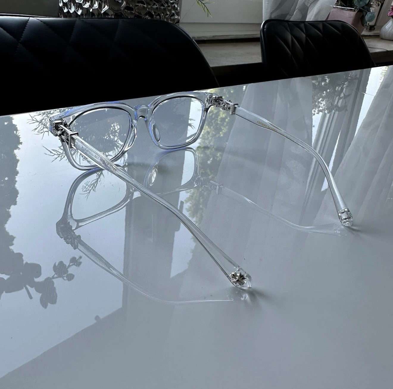 Authentic chromeH glasses